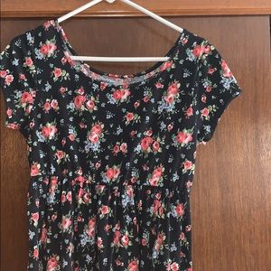 A bailey blue dress from Charlotte Russe!